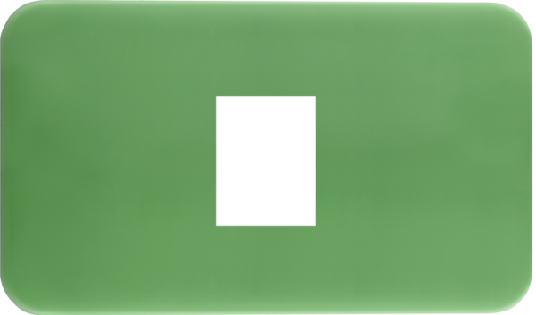 時尚馬卡龍系列青蘋綠/一孔蓋板組
