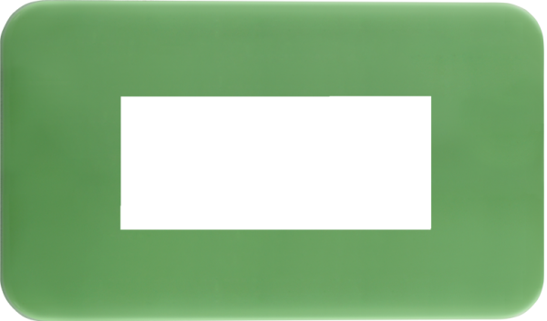時尚馬卡龍系列青蘋綠/三孔蓋板組