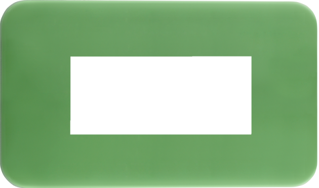 時尚馬卡龍系列青蘋綠/三孔蓋板組 1