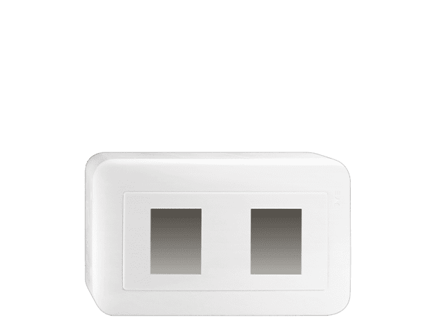 明BOX二孔蓋板 1