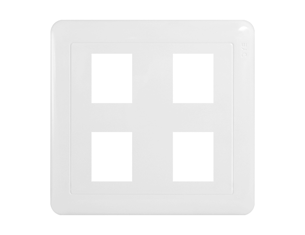 二聯四孔蓋板 1