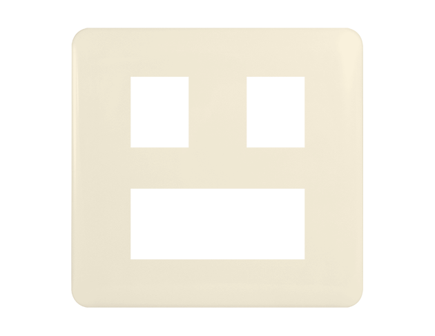 二聯五孔蓋板 1