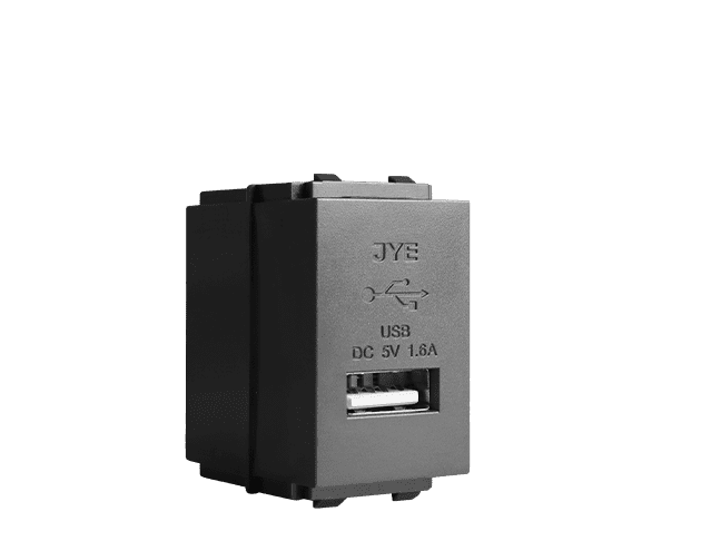 ECO摩登款/USB充電單插座 1