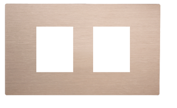 ECO摩登金－二孔蓋板組 1
