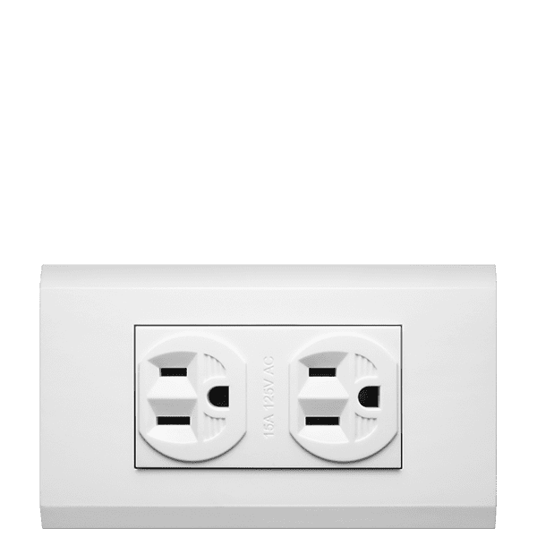 ECO基本款/電鍋雙插座(鎖線式)