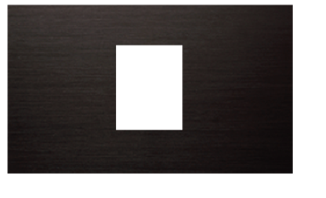 ECO摩登黑－一孔蓋板組