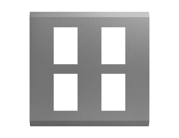 烤漆款四孔蓋板