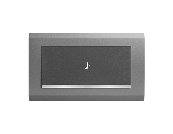 烤漆款電鈴押扣 - 橫式